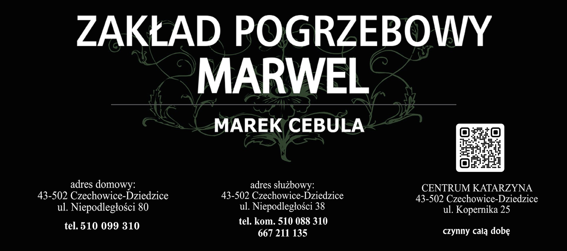 usługi pogrzebowe CZECHOWICE-DZIEDZICE